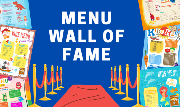 2022 Menu Wall of Fame